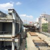 2015年4月末現在の下北沢駅（下北沢コルティ(仮称)→「シモキタエキウエ」）工事状況