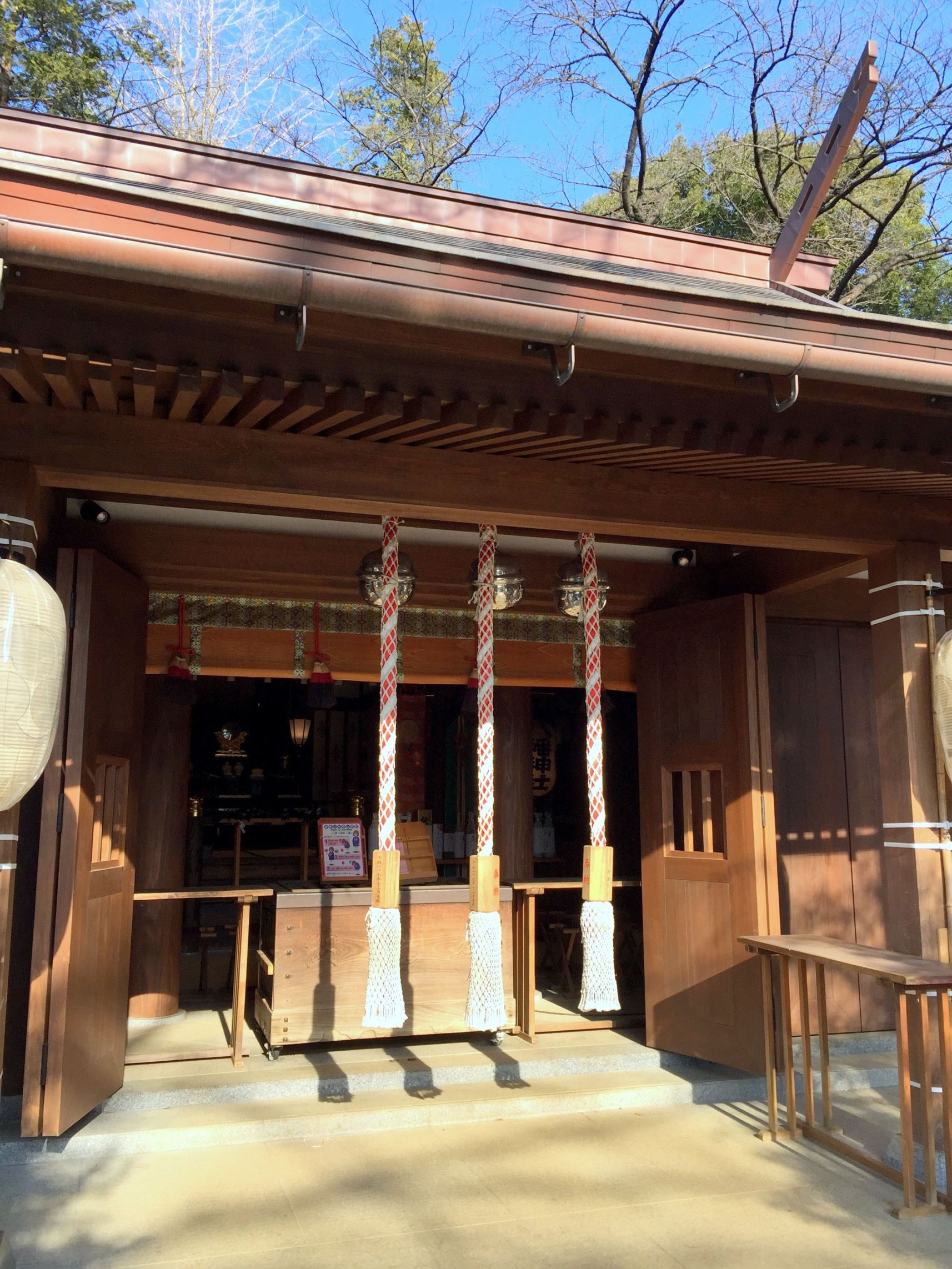 代田八幡神社へ初詣へ （2017年）
